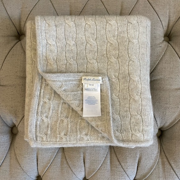 Ralph Lauren Cashmere Baby Blanket 